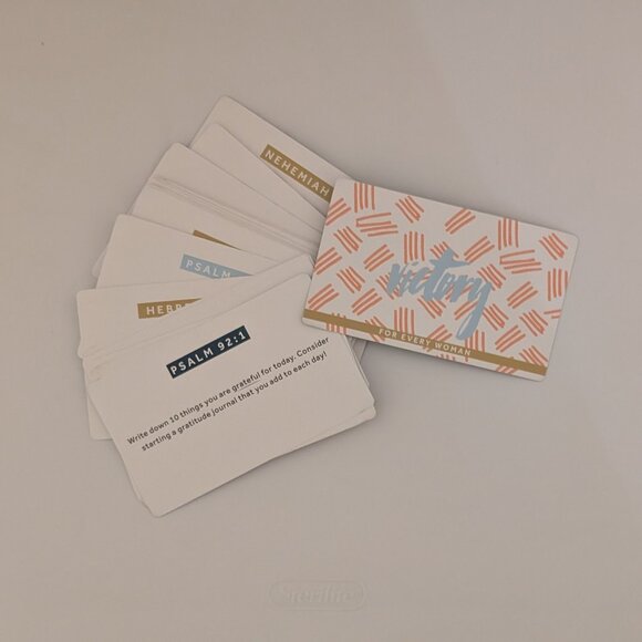 Victory Scripture Encouragement Cards - Picture 2 of 3